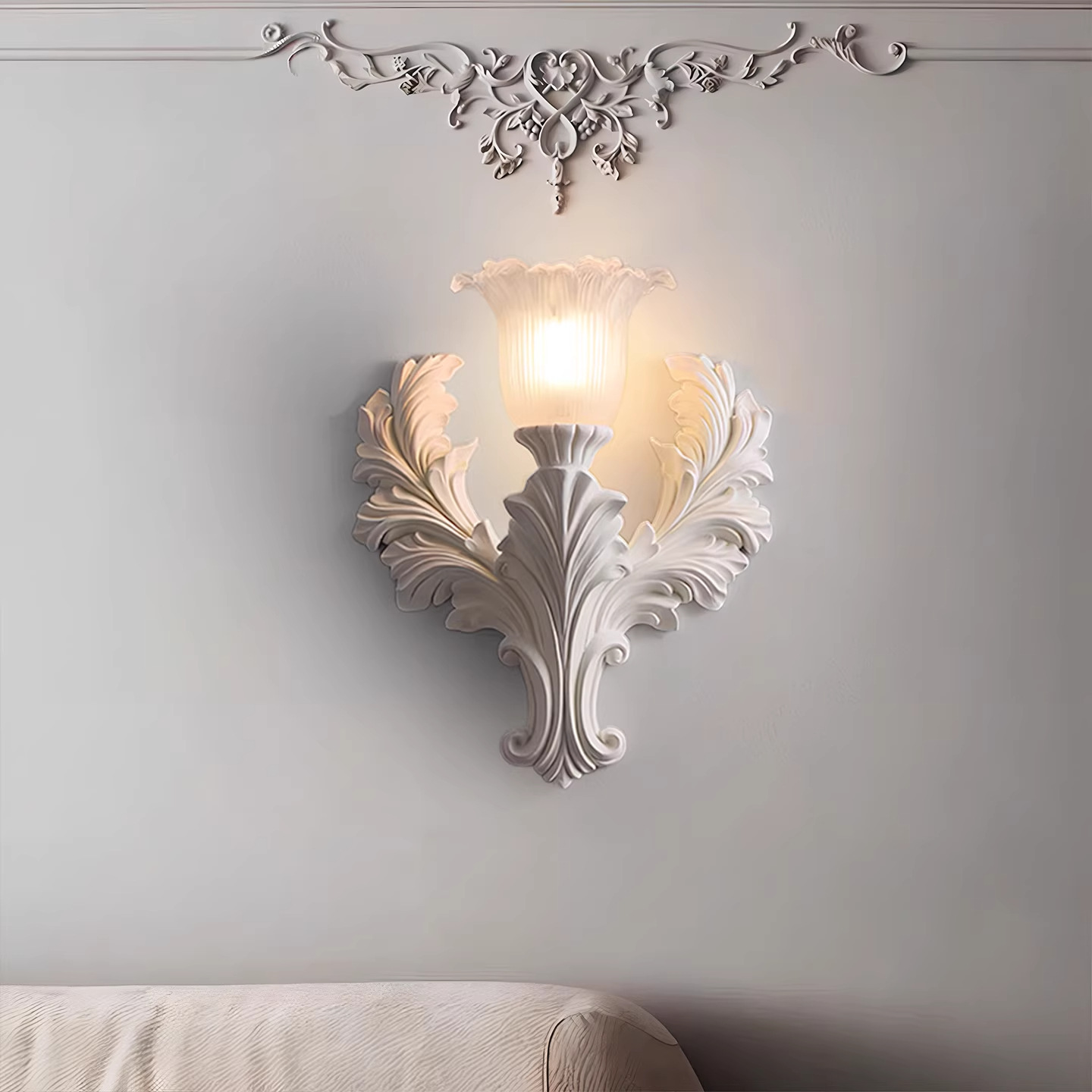 Home Improvement Background - Настенный светильник в стиле ретро с