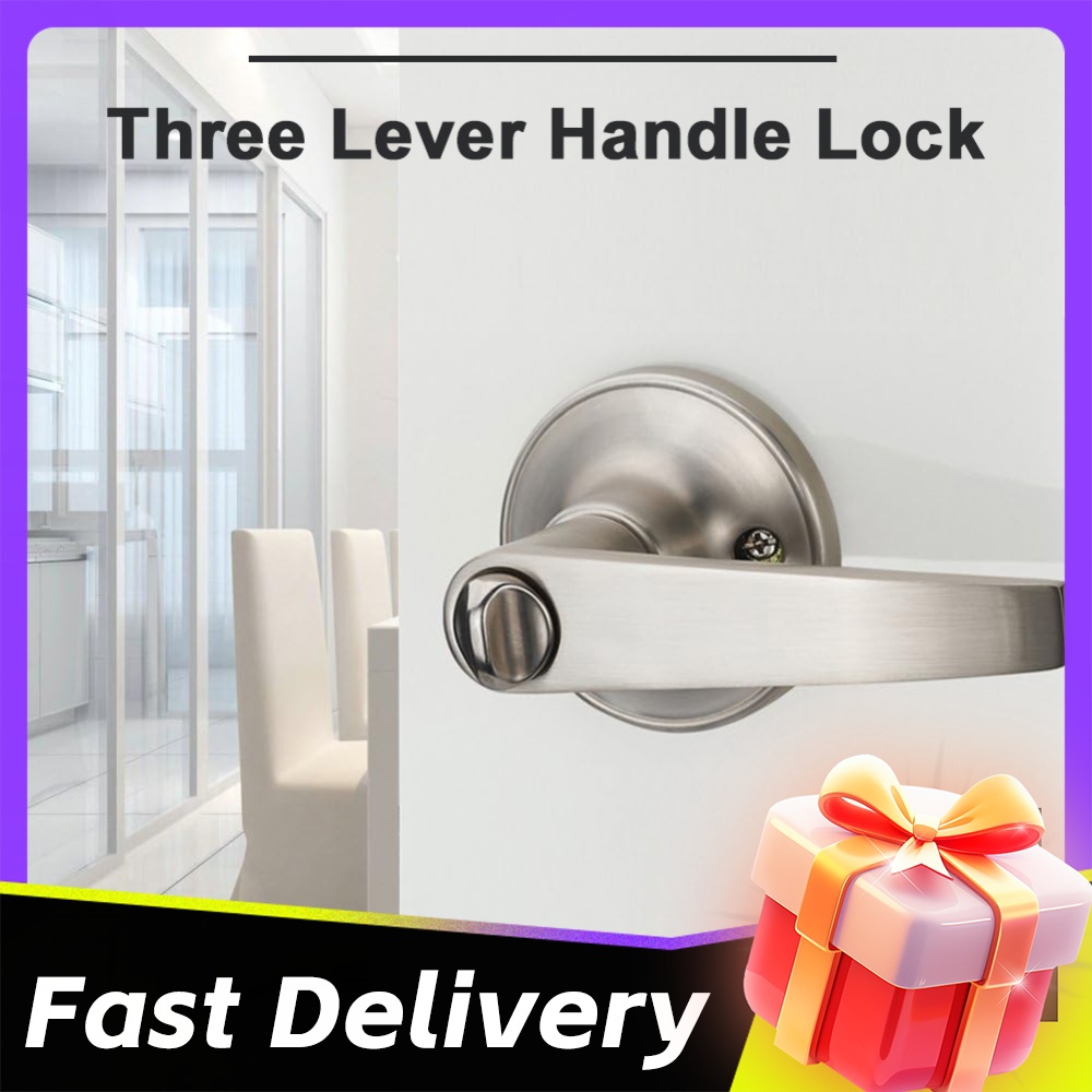Door Knob Replacement - Дверная ручка-замок с 3 ключами, из