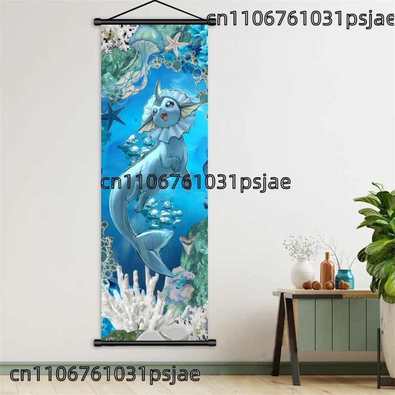 Vaporeon Pokémon Scroll Decora – обзор и цена Home Improvement Furniture